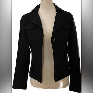 Banana Republic Black Wool Blazer - Size 0